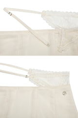 MOONFLOWER SKIRT cream