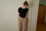Pocket work pants_beige