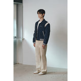 シグネチャーバーシティジャケット(Navy)