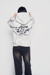 24FW ワールドツアースクリプトロゴフーディー グレー