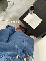 [SALE] denim shirt skirt two-piece dress