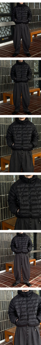 [F/W] Wool curve button pants(2color)