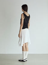 Layered Sleeveless Top_Black
