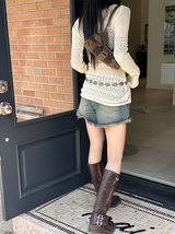 [S/S] Punching knit one piece