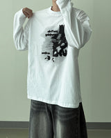 Artwork Printed Long Sleeve Tee