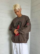 VENTIQUE Pigment Glamour Sweatshirt 2color