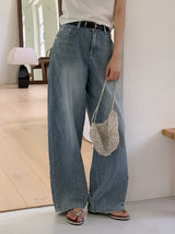 Daily Square Leather Belt (4color)