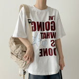 スター ハート チェッカード ショートスリーブ Tシャツ