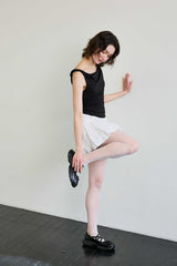 ANNIE BALLOON SKIRT PANTS / WHITE