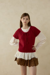 MELLOW HALF SLEEVE KNIT
