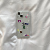 [MADE] Winter Little Pieces - Frosted Jelly Case