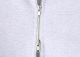 Meier Daily Semi Cropped Twoway Hooded Zip-Up