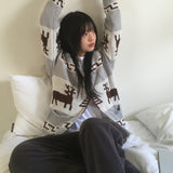 Leno incision fleece two-way wide pants