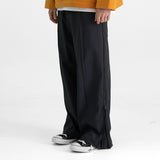 Nylon Span 4 Way Zip Pants - NAVY