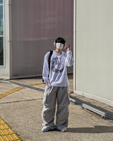 Bake Wide Cargo Pocket Nylon Pants