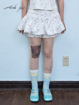 3D Floral Skort