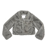Mink crop fur jacket