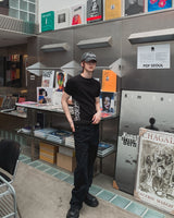 ライデン コットン セミフレア パンツ