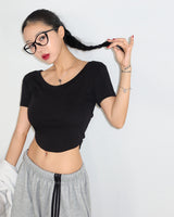Breeze fleece-lined track string wide pants