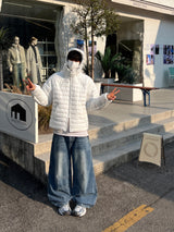 Eco Lightweight Hooded Puffer Jacket (4 Colors)