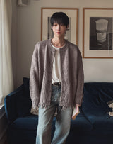 Tour Damage Overfit Cardigan