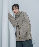 UNISEX ケミカルハイネックパーカー