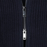 [With Brooch] RÉSERVE 2-WAY OVER FIT ZIP KNIT CARDIGAN (3color)