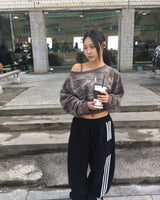 Camo one shoulder mtm