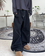 テーブルダートカーブドスナップパンツ