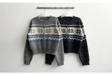 Decca Snow Nordic Knit Cardigan