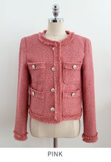 Linzer Round Surgical Tweed Jacket