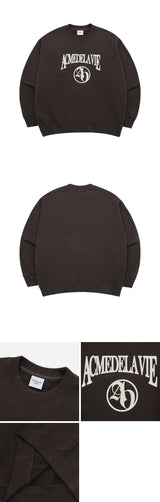 [24SS] AE ロゴシンボルスウェットシャツ BROWN