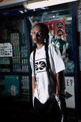 スターロゴネイル1/2Tシャツ　ホワイト