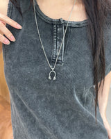 Headphone pendant chain necklace