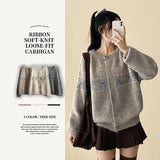 Herrie Ribbon Knit Cardigan