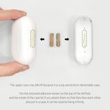 oab paint airpods case (butterfly)