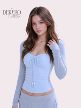 Blanc Center Gray Long-Sleeve T-Shirt