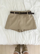 ベーシック ミニスカートパンツ