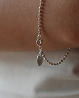[Silver 925] Glitter Ball Bracelet (L)
