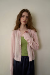 Spring soft cardigan set_baby pink