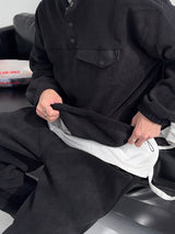 OR Snap Fleece Jogger Set-up(4C)