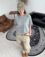 Rude Crop Short Sleeve Tee