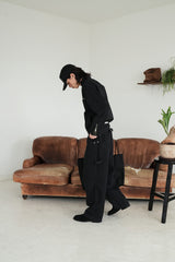 Vintage labor pants/black