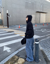 No.1095 A printing hood ZIP-UP (3color)