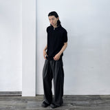 Minimal Textured Boxy Shirt