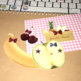 sparkle fruits sticker set