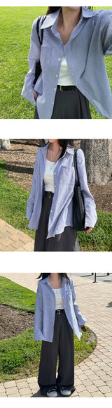 Tuen Daily Overfit Stripe Shirt