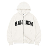 RANDOM STUD ARCH 2-WAY ZIP-UP (2color)
