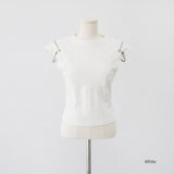 レンナショルダージッパーTシャツ