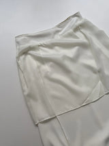 Dion Pintuck Mermaid Long Skirt